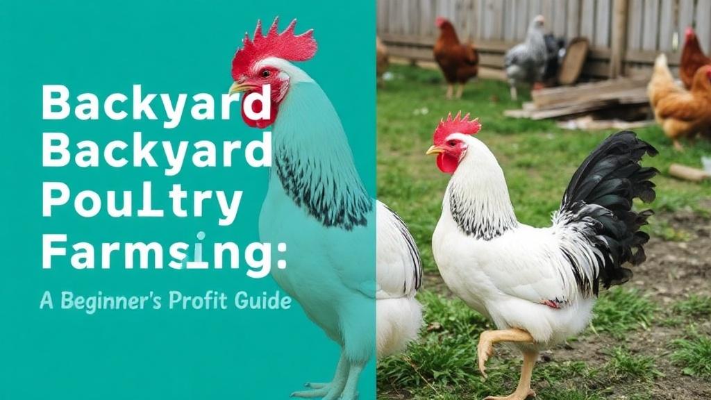 Turn your yard into profit: a practical beginner’s guide to backyard poultry